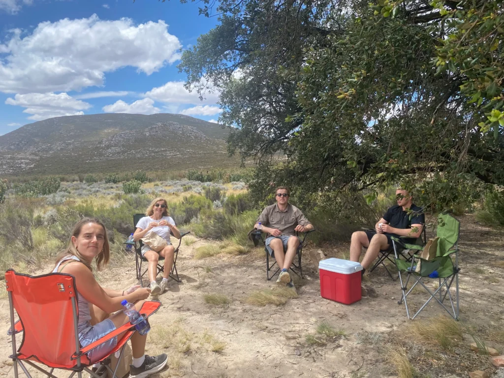 Picnic on the Swrartberg Mountain